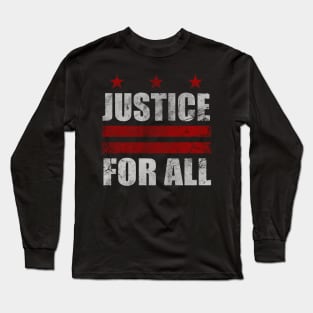 Washington D.C. Justice For All Long Sleeve T-Shirt